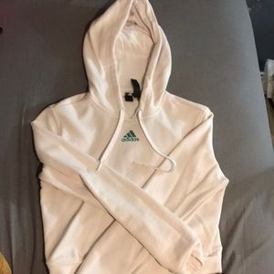 Cropped adidas hoodie